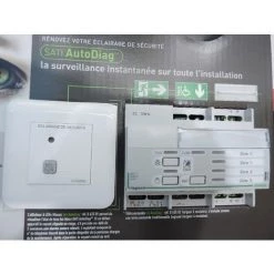 Kit Pour Alimentation Et Surveillance Des BAES ECO1 Et ECO2 Sati Autodiag PAP Telecommande + Afficheur LED LEGRAND 062500 -Pas Cher Eclairage professionnel Magasin 9555746 4